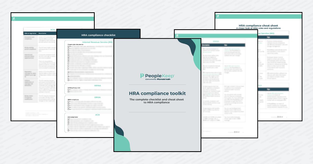 HRA Compliance Toolkit PeopleKeep